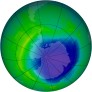 Antarctic Ozone 2010-10-28